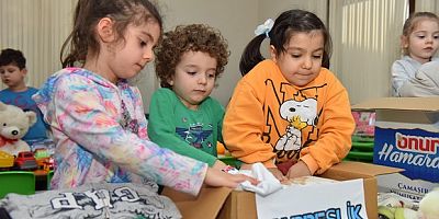 MİNİK KALPLERDEN KARDEŞLERİNE DESTEK