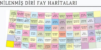 MTA yenilenmiş diri fay haritalarını yayınladı
