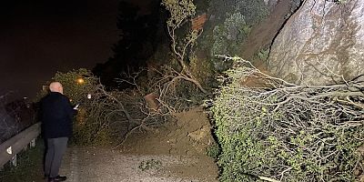 Mudanya-Kurşunlu yolu trafiğe kapandı