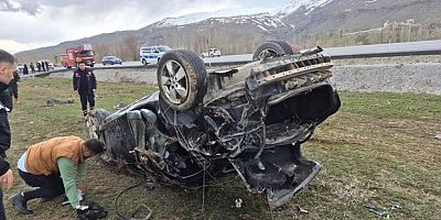 Muradiye-Çaldıran yolunda kaza: 1 ölü, 2 yaralı