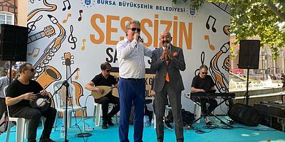 Müzik Günü’nde mikrofon Bursalılarda