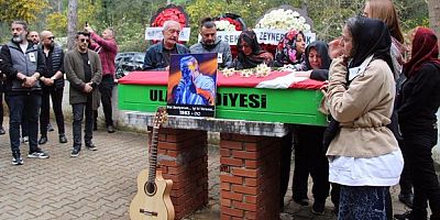 Müzisyen Rıza Tamer Şişman Akyaka'da toprağa verildi