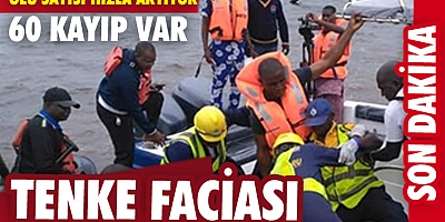 Nijerya'da tekne battı: 10 ölü, 60 kayıp