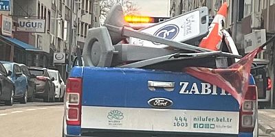 Nilüfer’de kaldırımlar işgallerden arındırılıyor