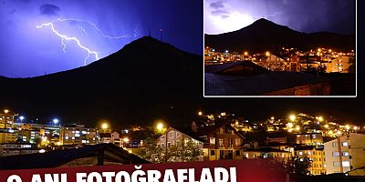 O anı fotoğrafladı