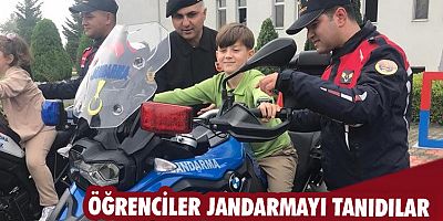 Öğrenciler Jandarmayı tanıdılar