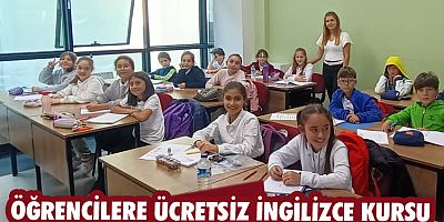 Öğrencilere ücretsiz ingilizce kursu