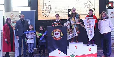 Okçular ödüllerini aldı