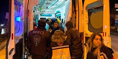  Önce kaza yaptılar, sonra ortalığı karıştırdılar