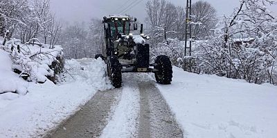 Ordu’da karla mücadele başladı