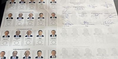 Oy pusulaları basılmaya başladı