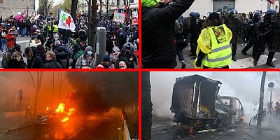 Paris ayaklanması: 22 gözaltı