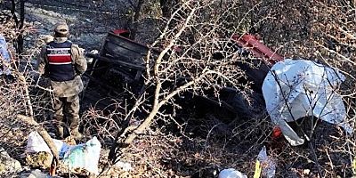 Patpat motoru uçurumu yuvarlandı: 1 ölü 1 yaralı