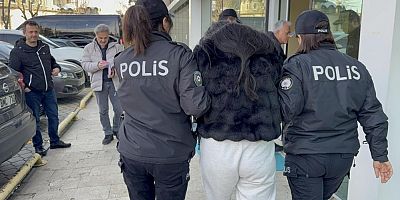 Polislere hakaret eden kadın tutuklandı
