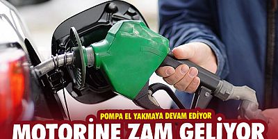 Pompa el yakıyor