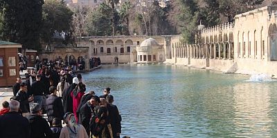 Ramazan ayında Balıklıgöl’e ziyaretçi akını