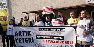 Sağlık Emekçileri Hakları İçin Bir Araya Geldi