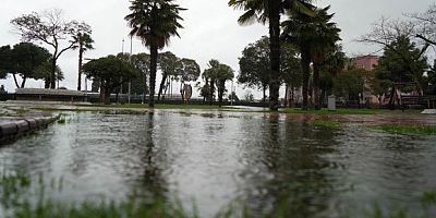 Samsun'a son 3 günde 300 kilo yağış düştü