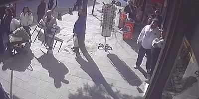 Sandalyeleri çalan kadın yakalandı