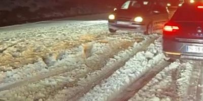 Şanlıurfa'da dolu ve kar yağışı etkili oldu