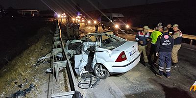 Şanlıurfa’da tır ile otomobil çarpıştı: 2 ölü, 1 yaralı