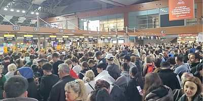 Seferler iptal, yolcular terminalde kaldı