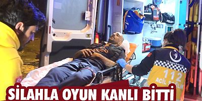 Silahla oynarken kendisini vurdu