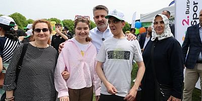 Spor Festivali’nde özel çocukların mutlu günü