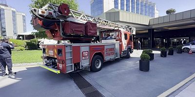 Swiss Otel'de yangın paniği