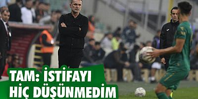 Tahsin Tam: İstifayı hiç düşünmedim!