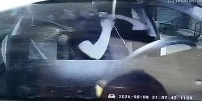 Taksici gasp edildi, hastanelik oldu