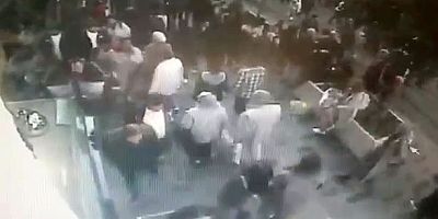 Taksim’deki patlama anı güvenlik kamerasına yansıdı