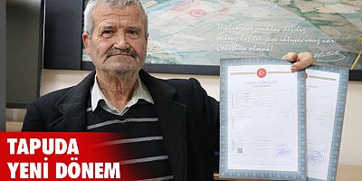 Tapuda yeni dönem