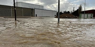Tarım arazilerini ve iş yerlerini su bastı