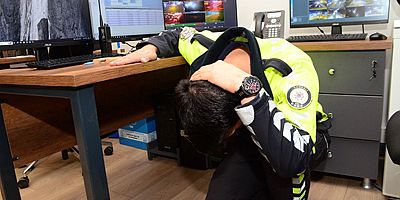 Tatbikata polis ekipleri de katıldı