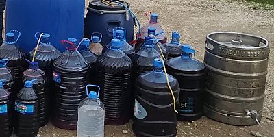 Tekirdağ’da kaçak içki operasyonu