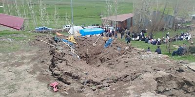 Tekman’da ahır çöktü; 1 ölü