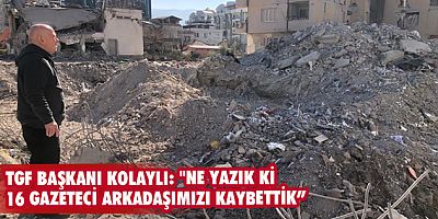 16 gazeteci arkadaşımızı kaybettik