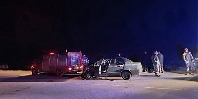 Tokat'ta iki otomobil çarpıştı: 5 yaralı
