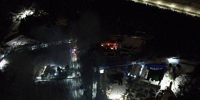 TRT'nin film platosunda yangın paniği