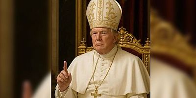 Trump'a bak Trump'a...Şimdi de Papa oldu...