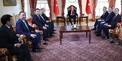 Türk Devletleri Teşkilatı heyetini kabul etti