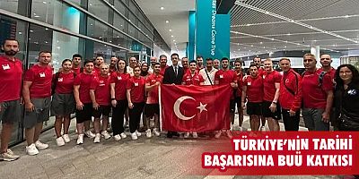Türkiye’nin tarihi başarısına BUÜ katkısı