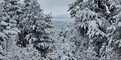 Türkmen Dağı beyaz gelinliğini giydi