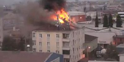 Tuzla’da yangın paniği