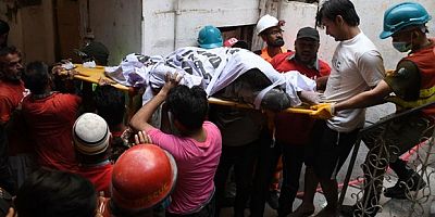 Üç katlı binada tüp patladı: 16 ölü, 14 yaralı