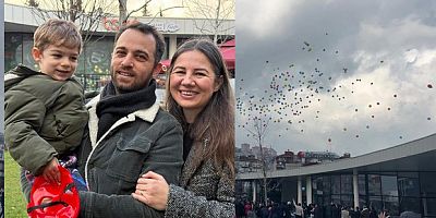 Uras Ege için gökyüzüne balonlar bırakıldı