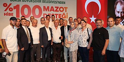 Üreten Bursa’ya Büyükşehir’den tam destek