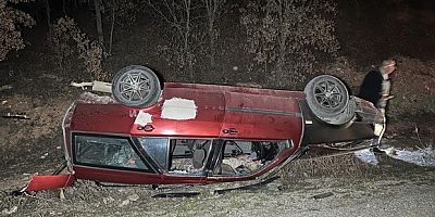  Uşak'ta 2'si çocuk 5 yaralı