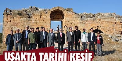 Uşak'ta tarihi keşif